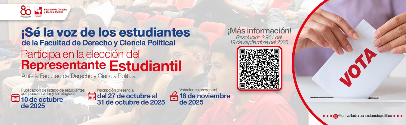 Elección de Representantes Estudiantiles ante el Consejo de la Facultad ...